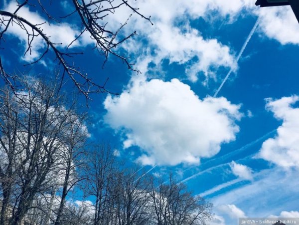 Голубое Весеннее небо