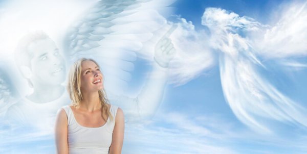 Ангел в небесах