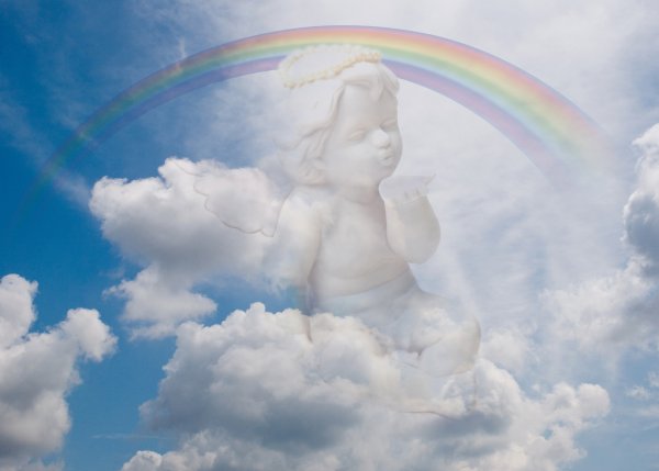 Дети ангелы на небесах