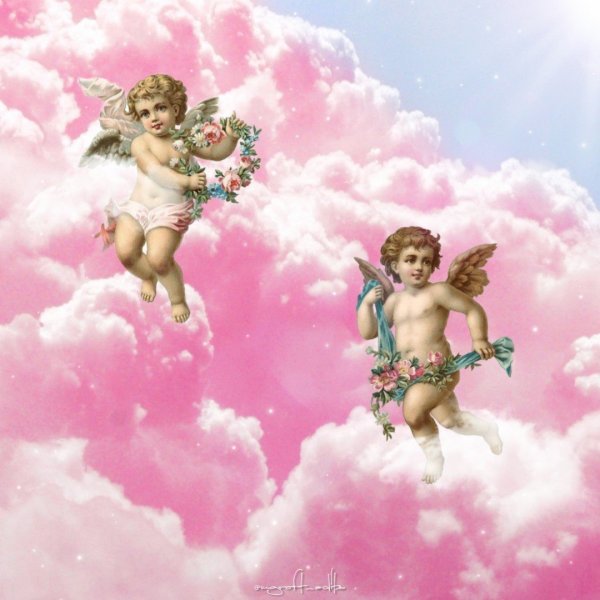 Ангел в небе