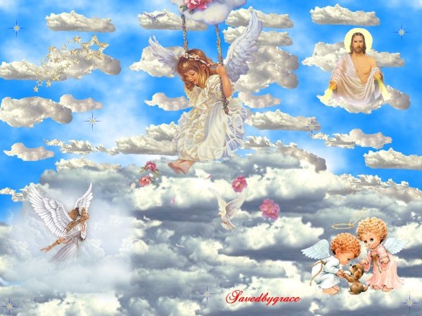 Ангел в небесах