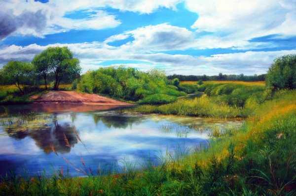 Фёдор Тютчев в небе тают облака