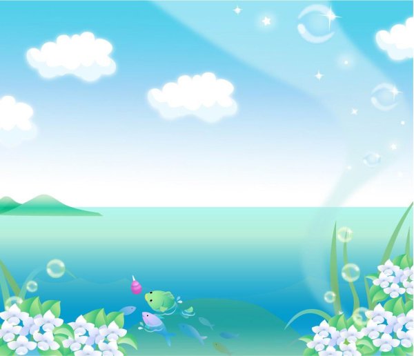 Летний фон для презентации