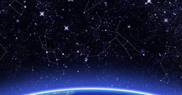 Зодиакальные созвездия на небе