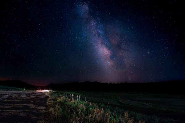 Ночное небо Млечный путь