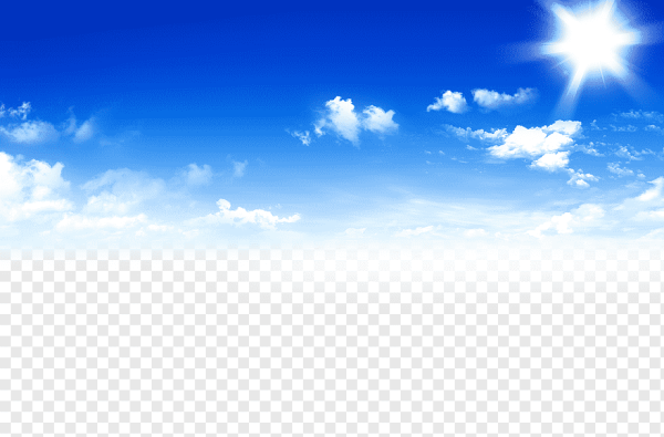 Небо для фотошопа на прозрачном фоне