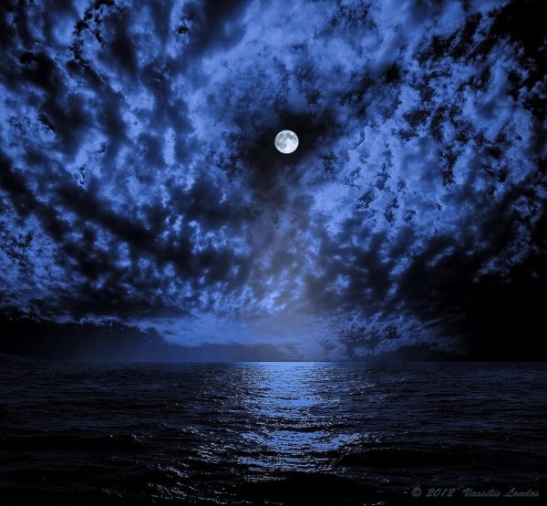 Ночной синий