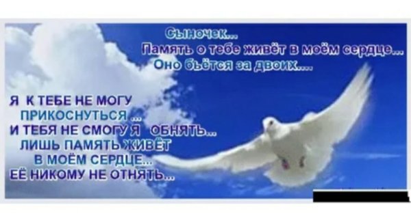 Стихи об ушедших
