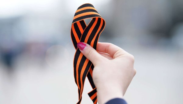 Георгиевская ленточка в Молдавии