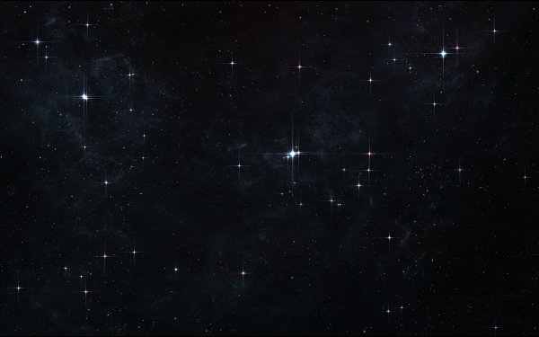 Звездное небо черное