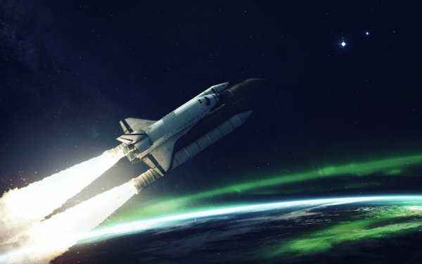 Космос земля ракета Спейс шаттл