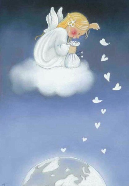 Ангел в полете