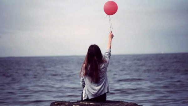 Воздушная девушка