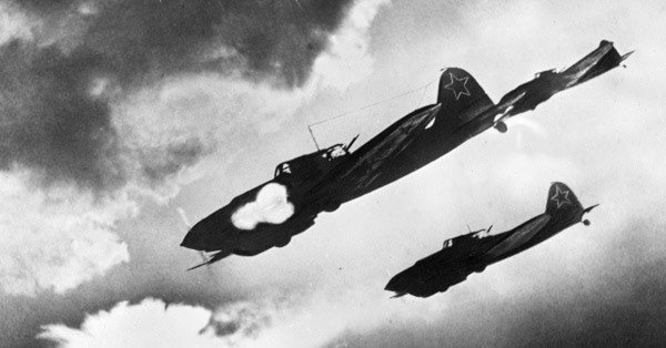 Воздушный бой ВОВ 1941-1945