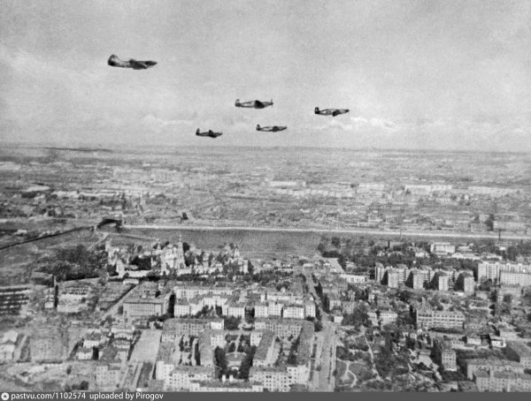 Авианалеты в Москве в ВОВ 1941-1945