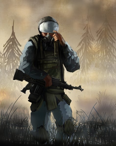 Сталкер чистое небо Постер