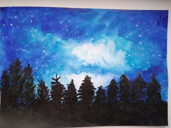 Картина Звёздное небо