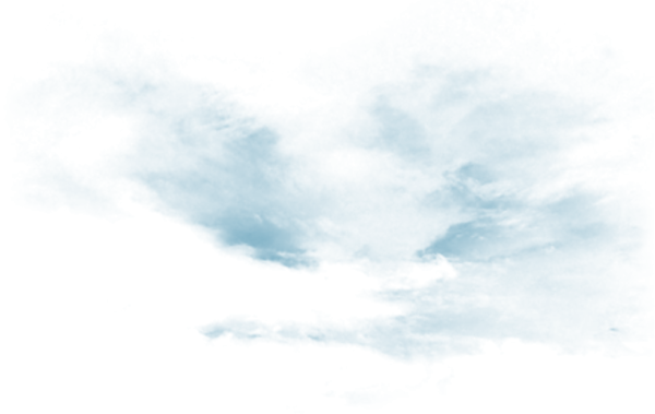 Облако на белом фоне