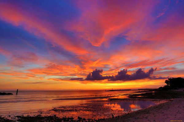 Небо рассвет