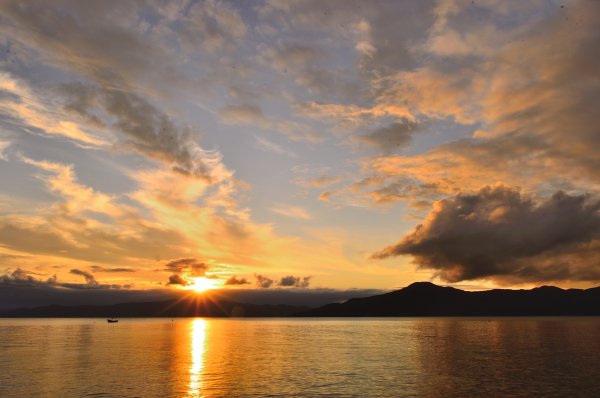 Рассветное солнце