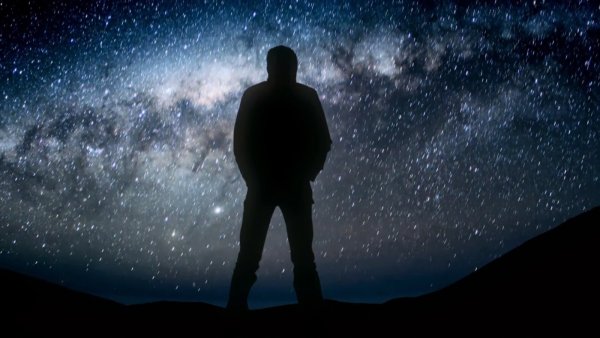 Горы звезды человек