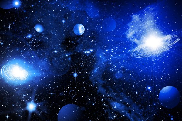 Звездное небо с планетами для детей