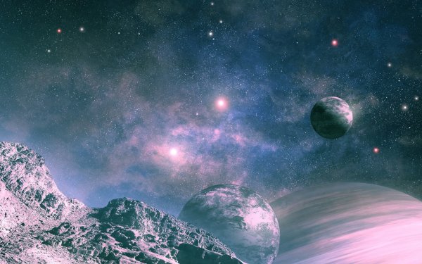 Космос мультяшный