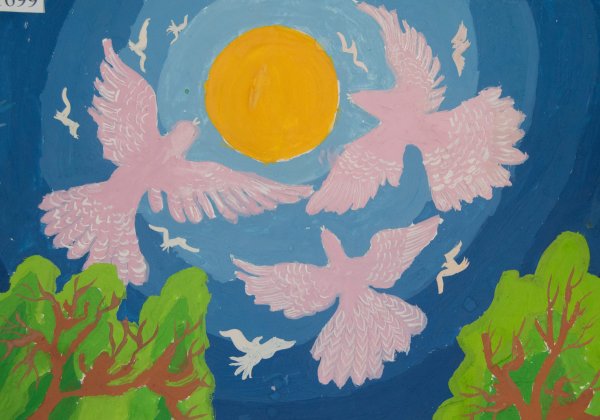 Надпись мы за мир на всей планете