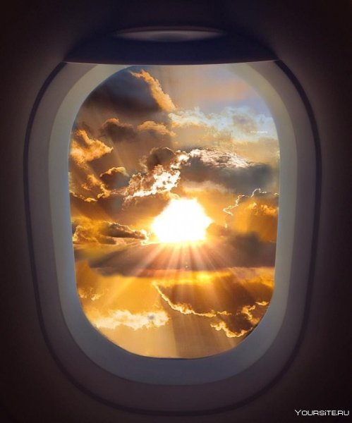 Иллюминатор самолета