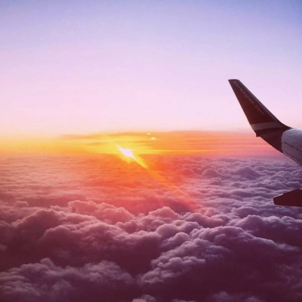 Фон из самолета