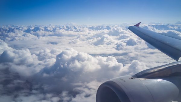 Вид из самолета