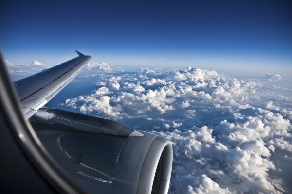 Вид из самолета