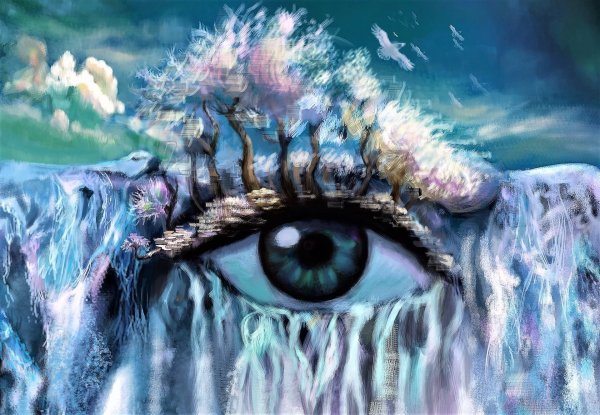 Магический сюрреализм глаза