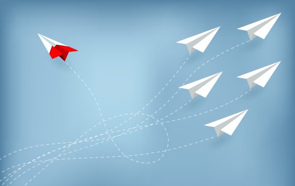 Бумажный самолетик