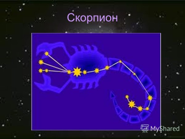 Созвездие Скорпион для детей