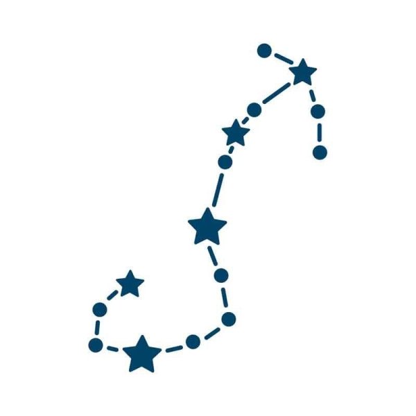 Скорпион Созвездие схема