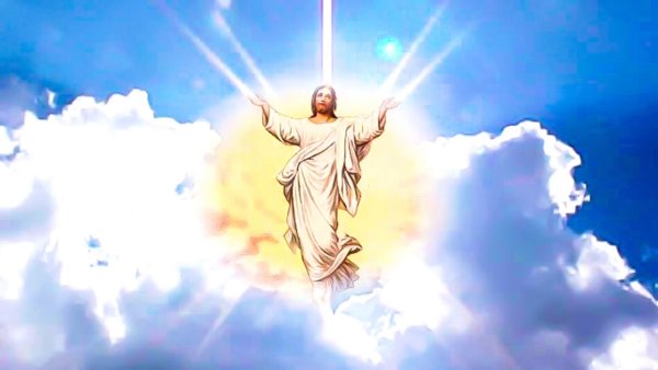 Христос спускается с небес