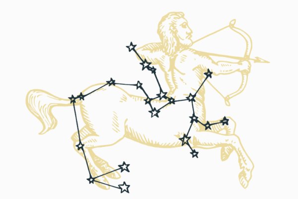 Стрелец Созвездие схема