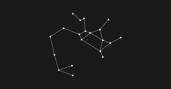 Стрелец Созвездие схема