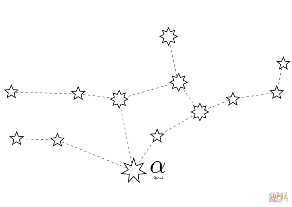 Созвездие Дева Вирго