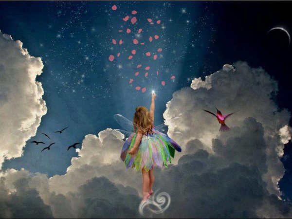 Девушка рассыпается