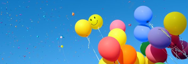 Воздушный шарик улетает