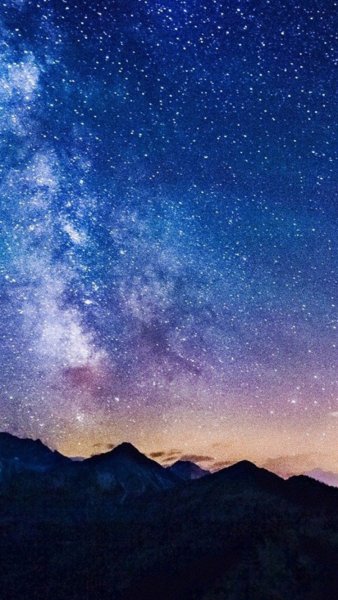 Красивое космическое небо