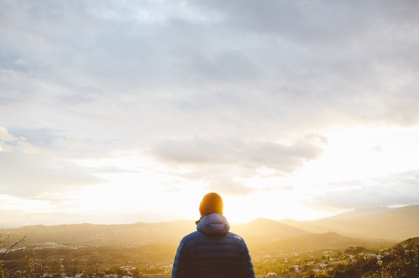 Парень со спины