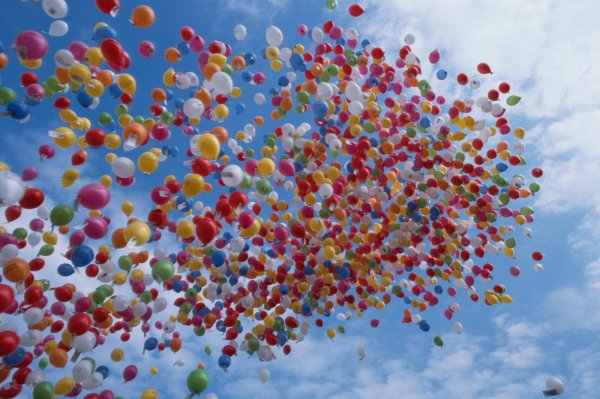 Шары в небе