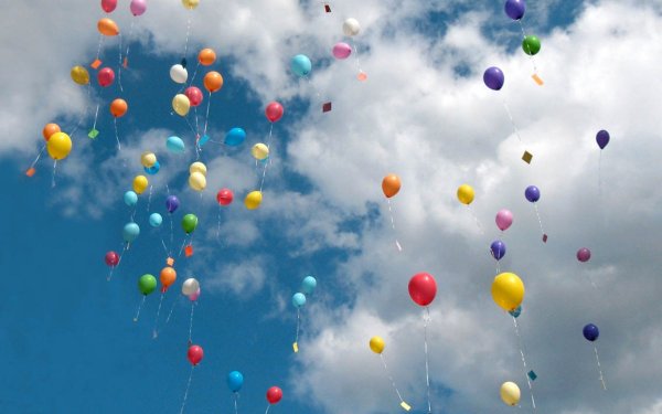 Шарики в небе