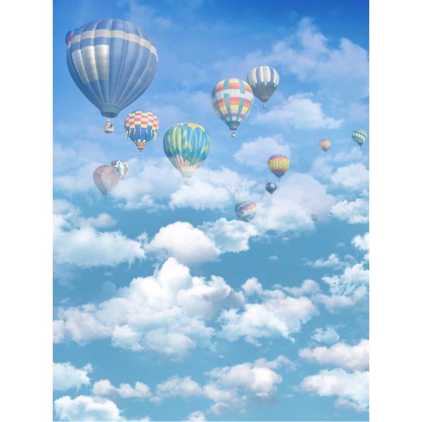 Воздушный шар в небе