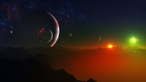 Космический пейзаж