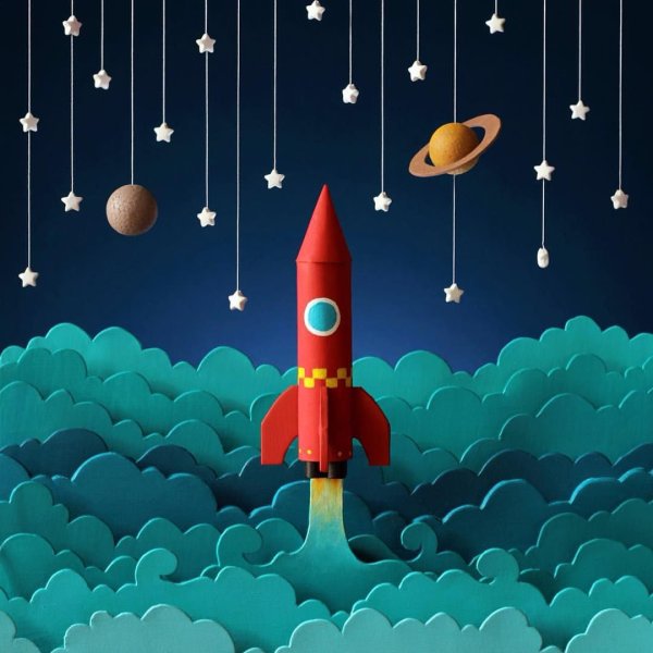 Космос мультяшный