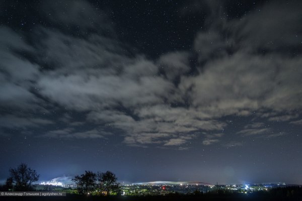 Облака ночью